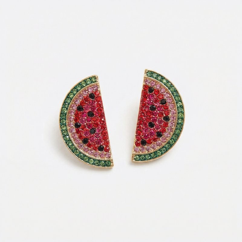Watermelon Earrings – Shourouk – Strass – Multi