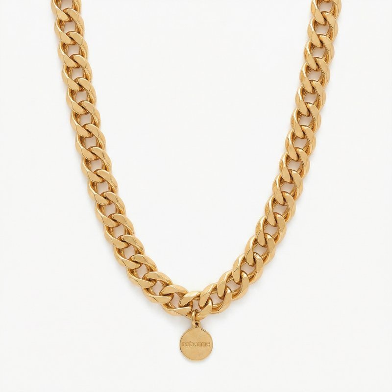 Necklace – Rabanne – Laiton – Gold