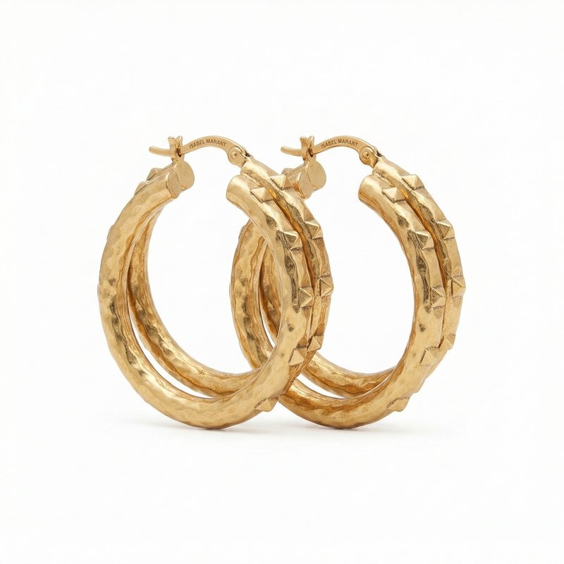 Gf Earrings – Isabel Marant – Metal – Gold