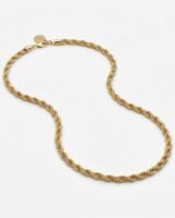 Twist Rope Necklace – Anine Bing – Gold Plated – Gold