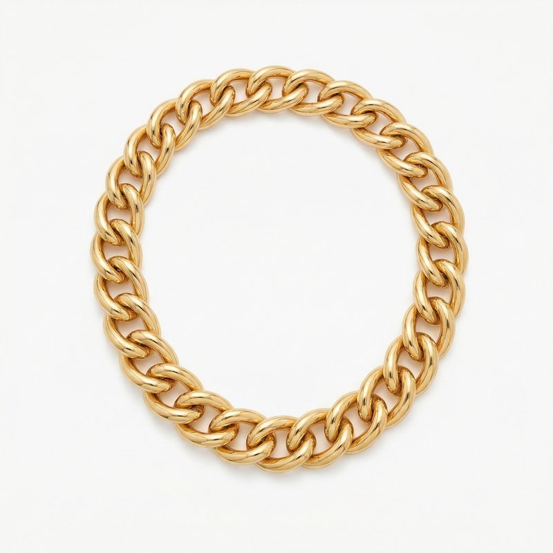 XL Link Twist Necklace – Rabanne – Metal – Gold