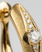 Anima Chiara Earring – Eera – 18K Gold and Diamonds