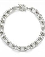 XL Link Necklace – Rabanne – Aluminium – Silver