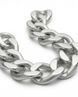 XL Link Necklace – Rabanne – Aluminium – Silver