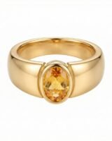 Slot Gold-Plated Ring – Ivi – Core