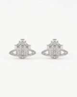 Heather Stud Earrings – Vivienne Westwood – Silver – Silver