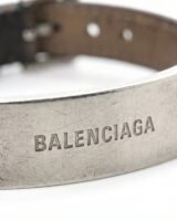 Plate Bracelet – Balenciaga – Metal – White