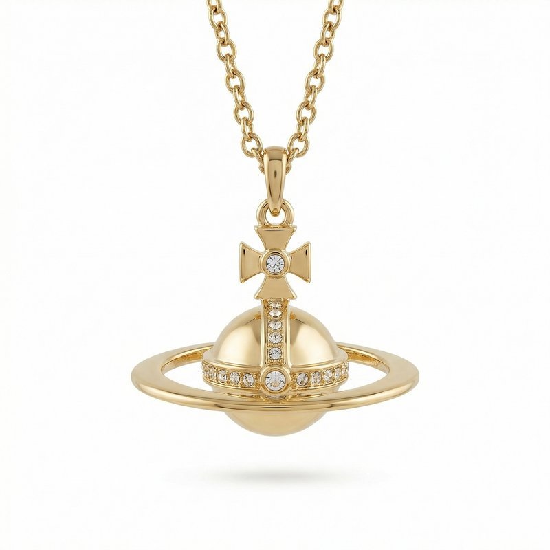 Orb Pendant Necklace – Vivienne Westwood – Metal – Gold