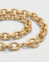 Bold Link Chain Necklace – Anine Bing – Gold Plated – Gold