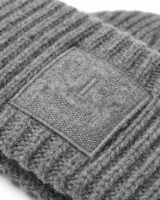 Large Face Logo Beanie – Acne Studios – Wool – Grey