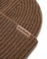 Fitted Beanie – Acne Studios – Cashmere – Brown