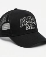 Ma Trucker Cap – Amiri – Cotton – Black