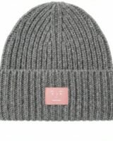 Beanie – Acne Studios – Wool – Grey