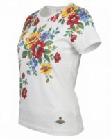 Flower Peru T-Shirt – Vivienne Westwood – Cotton – White