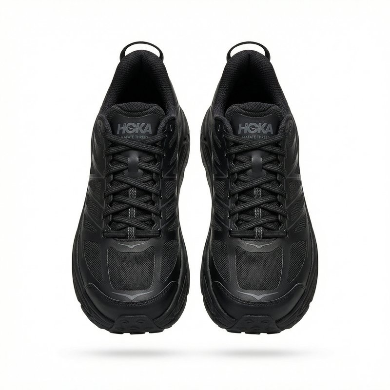 U Mafate Three2 Wordmark Sneakers – Hoka – Synthetic – Black