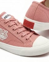 Hoshi Low Top Vulcanized Sneakers – Kenzo – Cotton – Pink