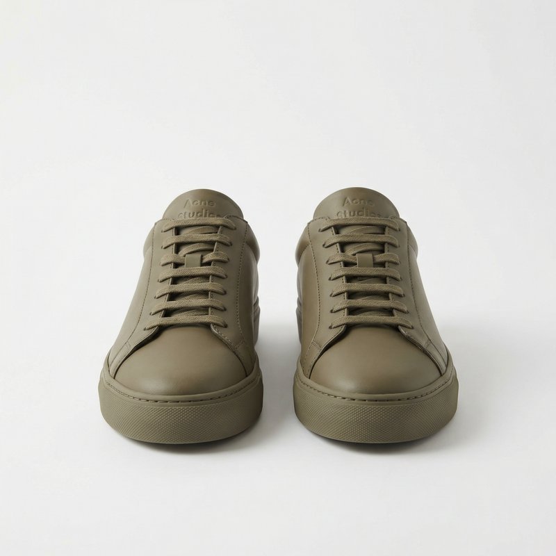 Sneakers – Acne Studios – Leather – Khaki