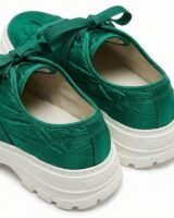 Alina Sneakers – CECILIE BAHNSEN – Silk – Green