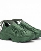 Alina Sneakers – CECILIE BAHNSEN – Silk – Green