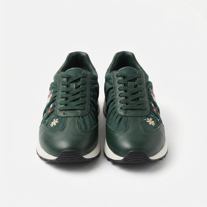 Blaise Sneakers – CECILIE BAHNSEN – Leather – Green