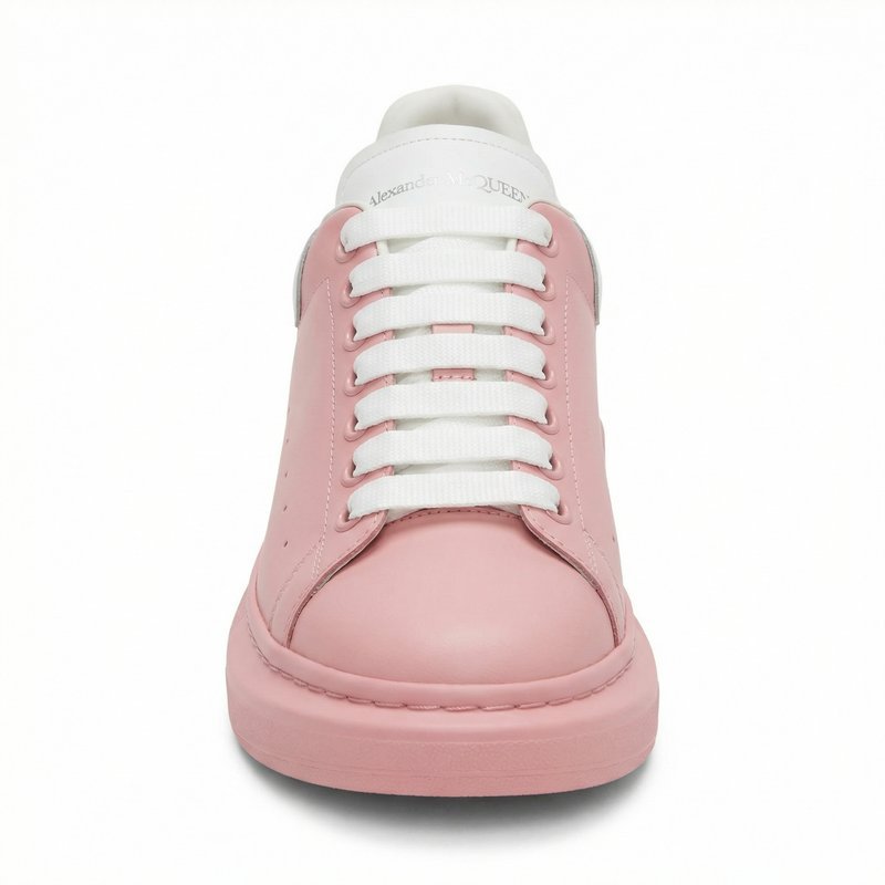 Oversized Sneakers – Alexander McQueen – Leather – Pink