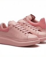 Oversized Sneakers – Alexander McQueen – Leather – Pink