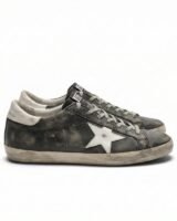 Super Star Sneakers – Golden Goose Deluxe Brand – Leather – Dark Grey