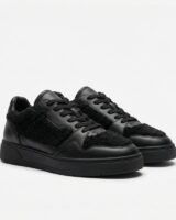 Area Lo Fluffy Sneakers – Axel Arigato – Leather – Black