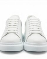 Sprint Runner Sneakers – Alexander McQueen – Leather – White