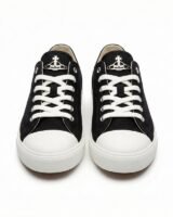 Plimsoll Low Top Sneakers – Vivienne Westwood – Canvas – Black