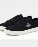 Plimsoll Low Top Sneakers – Vivienne Westwood – Canvas – Black